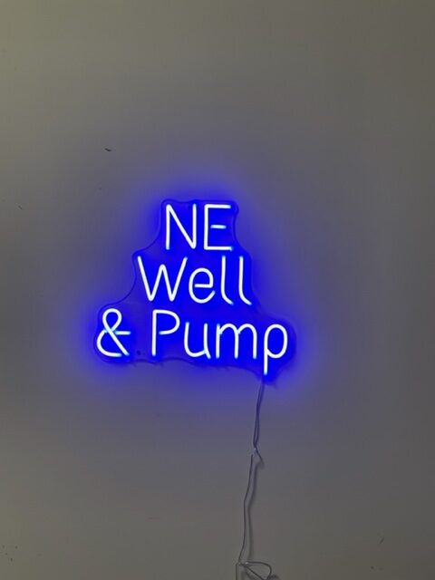 NE Well and Pump Sign