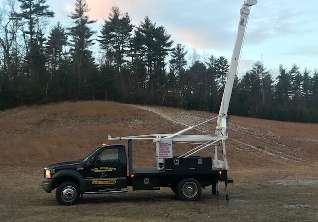 Hydrofracking truck