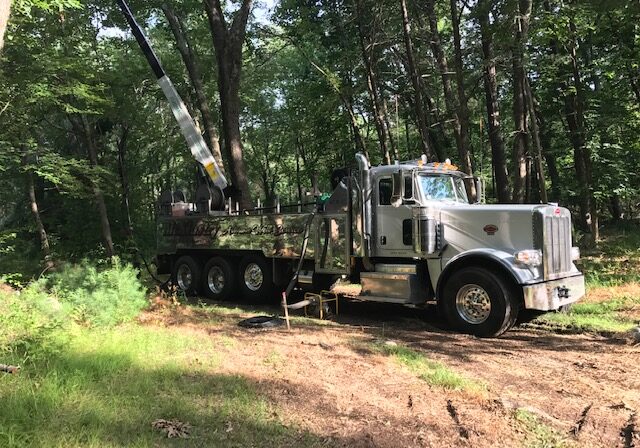 Hydrofracking Truck